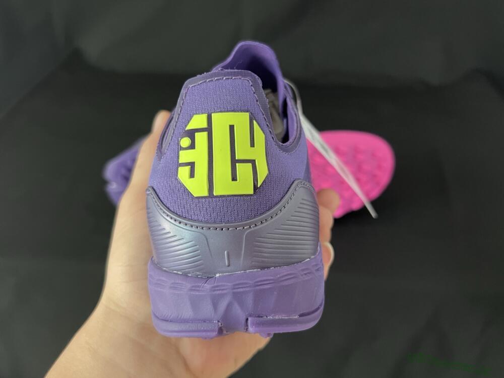 Unisex Adidas F50 Elite TF Artificial Turf Low-Tops Football Shoes - Pink/Purple/Yellow