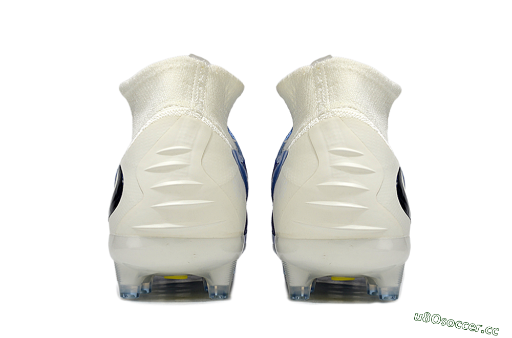 Unisex Nike Phantom 6 High Elite AG Artificial Grass High-Tops Football Boots - Blue/White/Black 5