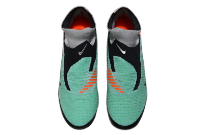 Unisex Nike Phantom 6 High Elite AG Artificial Grass High-Tops Football Boots - Jade/Black/Silver