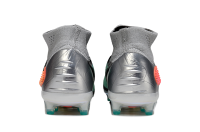 Unisex Nike Phantom 6 High Elite AG Artificial Grass High-Tops Football Boots - Jade/Black/Silver