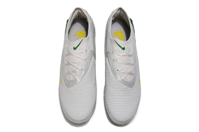 Unisex Nike Phantom 6 Low Elite FG Firm Ground Low-Tops Football Boots - White/Silver/Gold