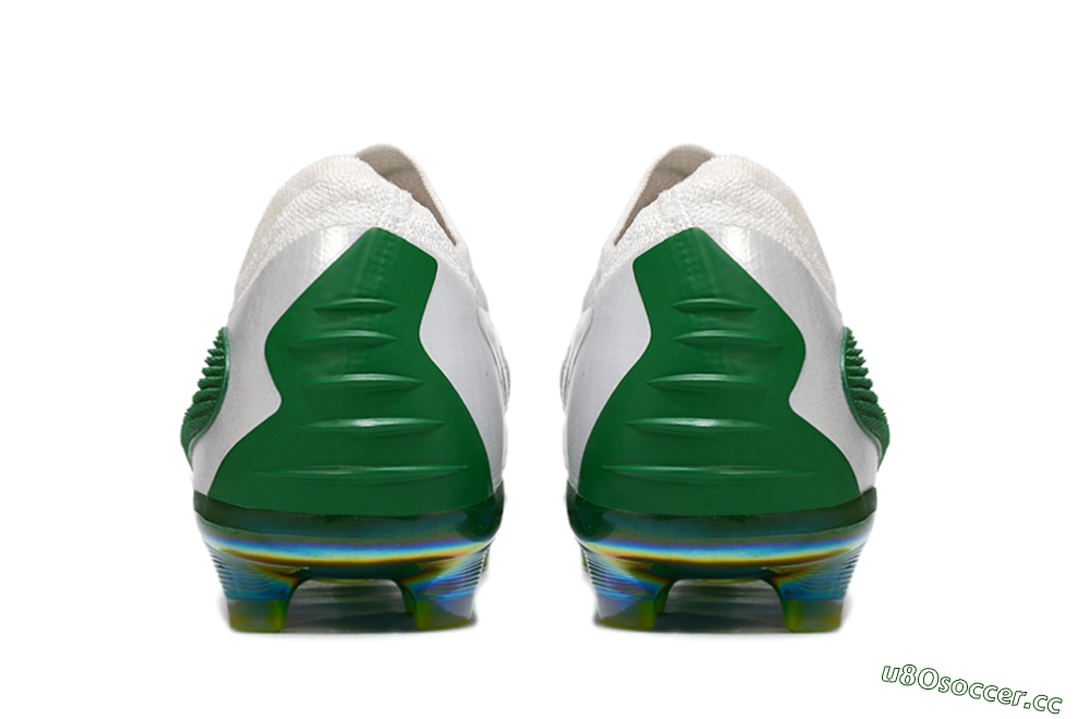 Unisex Nike Phantom 6 Low Elite FG Firm Ground Low-Tops Football Boots - White/Silver/Gold 5