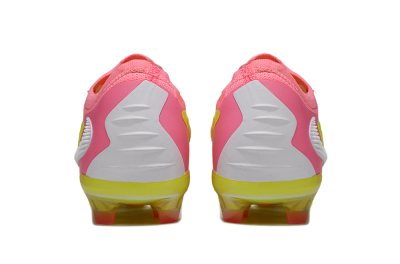 Unisex Nike Phantom 6 Low Elite FG Firm Ground Low-Tops Football Boots - Yellow/Pink/White