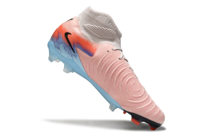 Men's Nike Phantom Luna Elite FG Firm Ground High-Tops Football Boots - Pink/Red/Blue