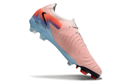 Men's Nike Phantom GX 2 Elite FG Firm Ground Low-Tops Football Boots - Pink/Red/Blue