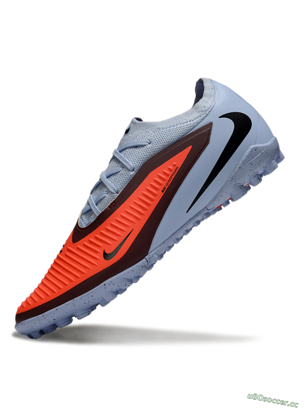 Unisex Nike Phantom 6 Low Elite TF Artificial Turf Low-Tops Football Shoes - Red/Blue/Black 5