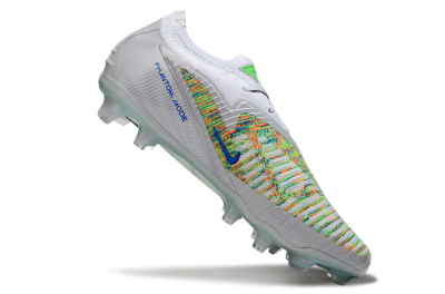Unisex Nike Phantom 6 Low Elite FG Firm Ground Low-Tops Football Boots - White/Red/Yellow