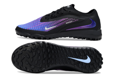 Men's Nike Phantom 6 Low Elite TF Artificial Turf Low-Tops Football Shoes - Blue/Purple/Black