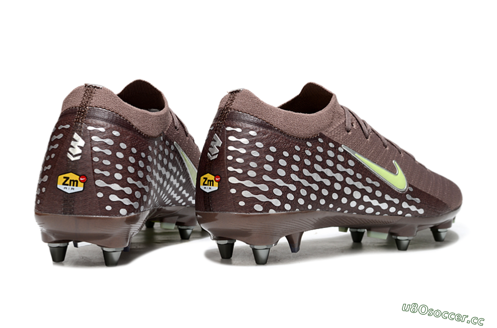 Men's Nike Air Zoom Mercurial Vapor 16 Elite SG Soft Ground Low-Tops Football Boots - Brown/Yellow/White 6