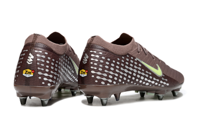 Men's Nike Air Zoom Mercurial Vapor 16 Elite SG Soft Ground Low-Tops Football Boots - Brown/Yellow/White