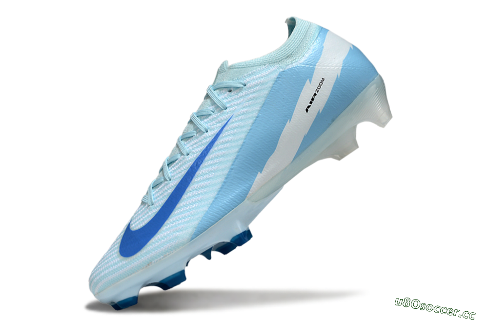 Unisex Nike Air Zoom Mercurial Vapor 16 Elite FG Firm Ground Low-Tops Football Boots - Jade/Blue/Black 5