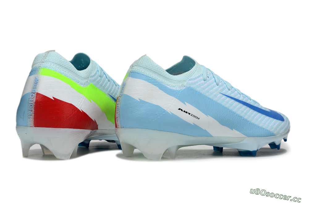 Unisex Nike Air Zoom Mercurial Vapor 16 Elite FG Firm Ground Low-Tops Football Boots - Jade/Blue/Black 6