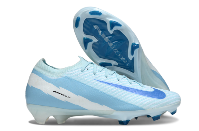 Unisex Nike Air Zoom Mercurial Vapor 16 Elite FG Firm Ground Low-Tops Football Boots - Jade/Blue/Black