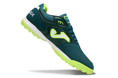 Men's Joma Top Flex TF Artificial Turf Low-Tops Football Shoes - Green/Yellow/White