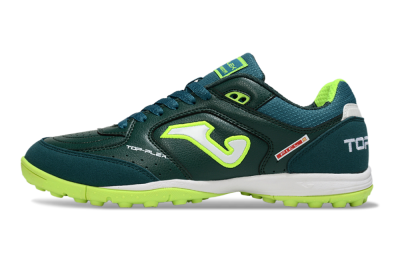 Men's Joma Top Flex TF Artificial Turf Low-Tops Football Shoes - Green/Yellow/White