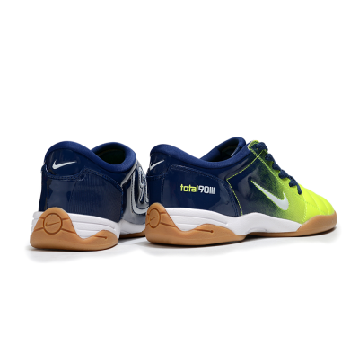 Men's Nike Total 90 III IC Indoor & Futsal Low-Tops Football Shoes - Yellow/White/Blue