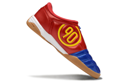 Men's Nike Total 90 III IC Indoor & Futsal Low-Tops Football Shoes - Blue/Black/Red