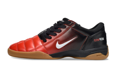 Men's Nike Total 90 III IC Indoor & Futsal Low-Tops Football Shoes - Red/White/Black