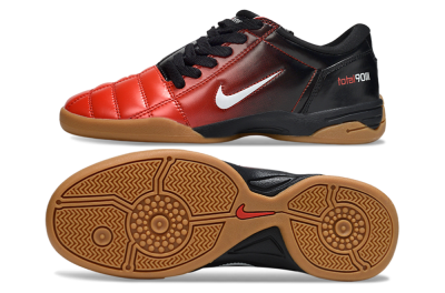 Men's Nike Total 90 III IC Indoor & Futsal Low-Tops Football Shoes - Red/White/Black