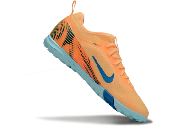 Unisex Nike Air Zoom Mercurial Vapor 16 Pro TF Artificial Turf Low-Tops Football Shoes - Orange/Blue/Jade