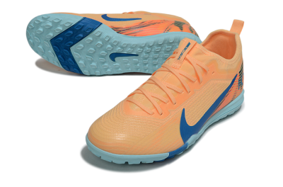 Unisex Nike Air Zoom Mercurial Vapor 16 Pro TF Artificial Turf Low-Tops Football Shoes - Orange/Blue/Jade