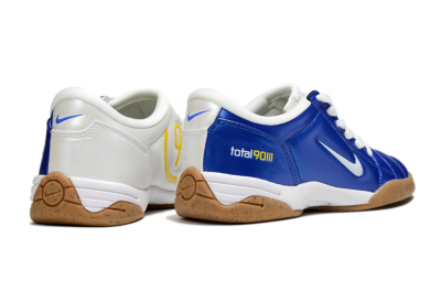Men's Nike Total 90 III IC Indoor & Futsal Low-Tops Football Shoes - Blue/White/Brown