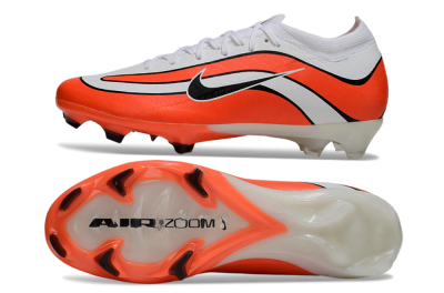 Men's Nike Air Zoom Mercurial Vapor 15 Elite R9 1998 FG Firm Ground Low-Tops Football Boots - White/Red/Black
