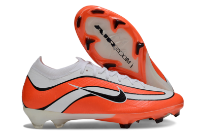 Men's Nike Air Zoom Mercurial Vapor 15 Elite R9 1998 FG Firm Ground Low-Tops Football Boots - White/Red/Black