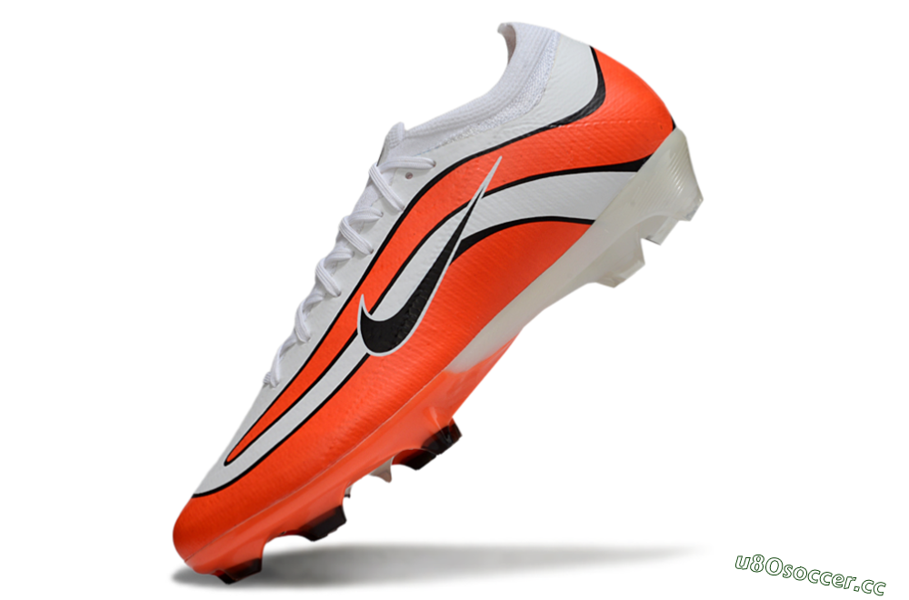 Men's Nike Air Zoom Mercurial Vapor 15 Elite R9 1998 FG Firm Ground Low-Tops Football Boots - White/Red/Black 5