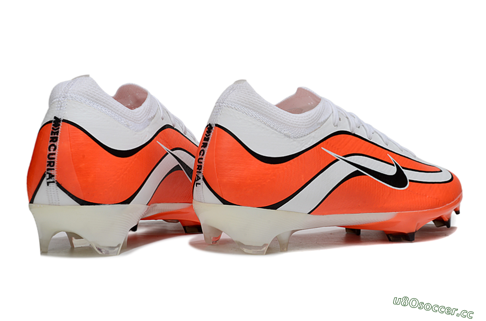 Men's Nike Air Zoom Mercurial Vapor 15 Elite R9 1998 FG Firm Ground Low-Tops Football Boots - White/Red/Black 6