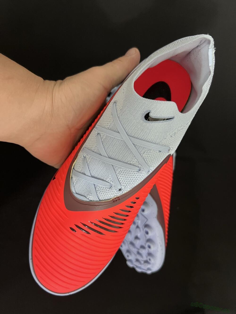 Unisex Nike Phantom 6 Low Elite TF Artificial Turf Low-Tops Football Shoes - Red/Blue/Black