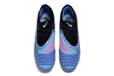 Unisex Nike Phantom 6 Low Elite FG Firm Ground Low-Tops Football Boots - Blue/Vibrant Blue/Hot Pink