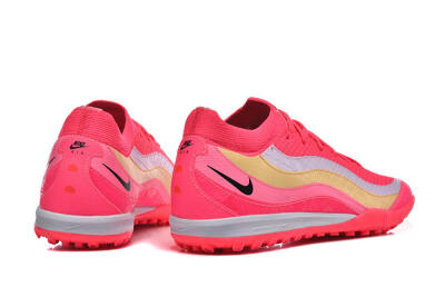 Men's Nike Air Zoom Mercurial Vapor 16 Elite TF Artificial Turf Low-Tops Football Shoes - Pink/Vibrant Pink/Soft Yellow