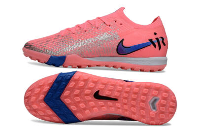 Unisex Nike Air Zoom Mercurial Vapor 16 Elite TF Artificial Turf Low-Tops Football Shoes - Pink/Bright Coral/Deep Blue