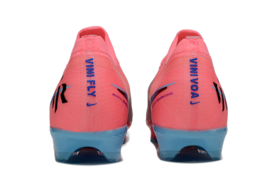 Unisex Nike Air Zoom Mercurial Vapor 16 Elite FG Firm Ground Low-Tops Football Boots - Pink/Electric Pink/Aqua Blue