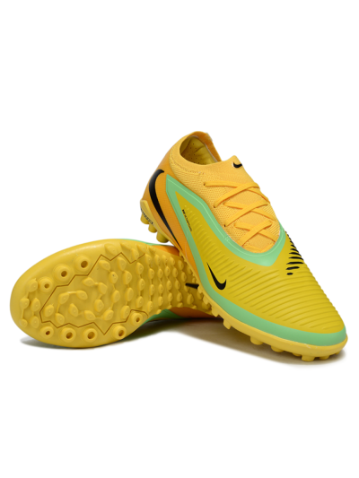 Unisex Nike Phantom 6 Low Elite TF Artificial Turf Low-Tops Football Shoes - Yellow/Vibrant Citrus/Soft Mint