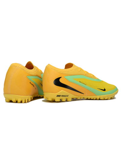 Unisex Nike Phantom 6 Low Elite TF Artificial Turf Low-Tops Football Shoes - Yellow/Vibrant Citrus/Soft Mint