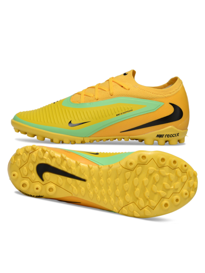 Unisex Nike Phantom 6 Low Elite TF Artificial Turf Low-Tops Football Shoes - Yellow/Vibrant Citrus/Soft Mint