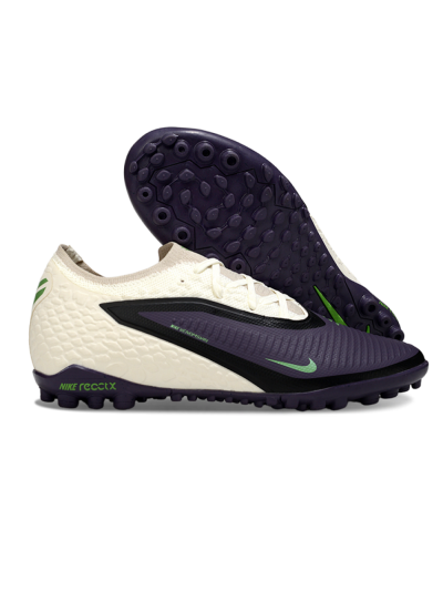Unisex Nike Phantom 6 Low Elite TF Artificial Turf Low-Tops Football Shoes - Purple/Electric Green/Neutral White