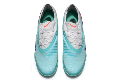 Unisex Nike Phantom 6 Low Elite TF Artificial Turf Low-Tops Football Shoes - Aqua/Bright Aqua/Coral Pink