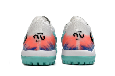 Unisex Nike Phantom 6 Low Elite TF Artificial Turf Low-Tops Football Shoes - Aqua/Bright Aqua/Coral Pink