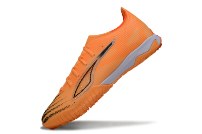 Men's Puma Ultra Ultimate TF Artificial Turf Low-Tops Football Shoes - Orange/Sunset Glow/Flame Orange