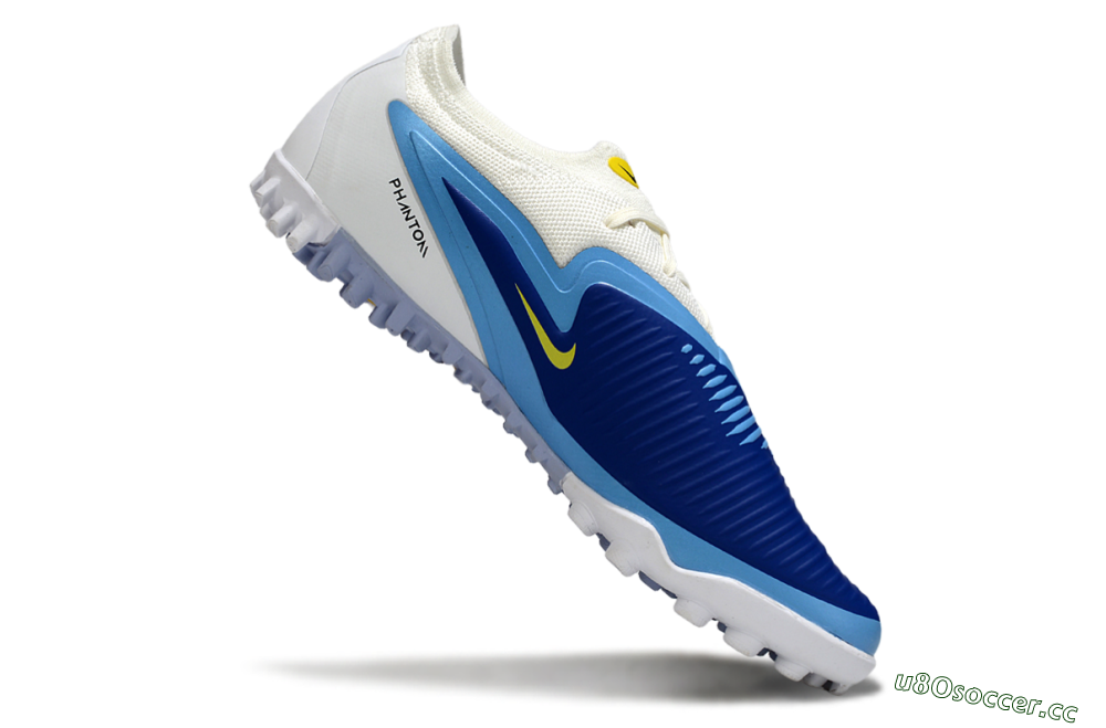 Unisex Nike Phantom 6 Low Elite TF Artificial Turf Low-Tops Football Shoes - Blue/Sky Blue/Navy Blue 4