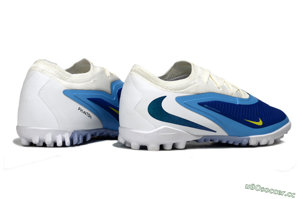 Unisex Nike Phantom 6 Low Elite TF Artificial Turf Low-Tops Football Shoes - Blue/Sky Blue/Navy Blue 6