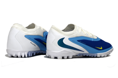 Unisex Nike Phantom 6 Low Elite TF Artificial Turf Low-Tops Football Shoes - Blue/Sky Blue/Navy Blue