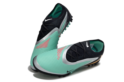 Unisex Nike Phantom 6 Low Elite TF Artificial Turf Low-Tops Football Shoes - Teal/Black/Rose