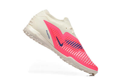 Men's Nike Phantom 6 Low Elite TF Artificial Turf Low-Tops Football Shoes - Pink/Soft Cream/Fierce Pink