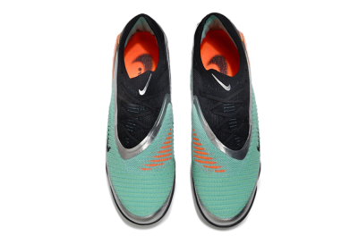 Unisex Nike Phantom 6 Low Elite TF Artificial Turf Low-Tops Football Shoes - Green/Aqua Mist/Orange Blaze