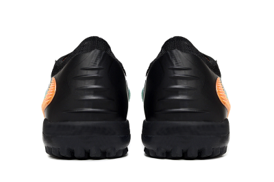 Unisex Nike Phantom 6 Low Elite TF Artificial Turf Low-Tops Football Shoes - Green/Aqua Mist/Orange Blaze