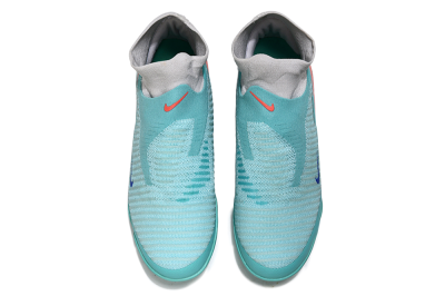 Unisex Nike Phantom 6 Elite High TF Artificial Turf High-Tops Football Shoes - Aqua/Bright Aqua/Coral Burst